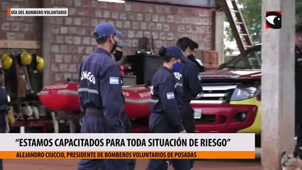 “Estamos capacitados para toda situación de riesgo”