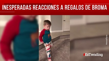 ¿Te ha pasado? Inesperadas reacciones a regalos de broma