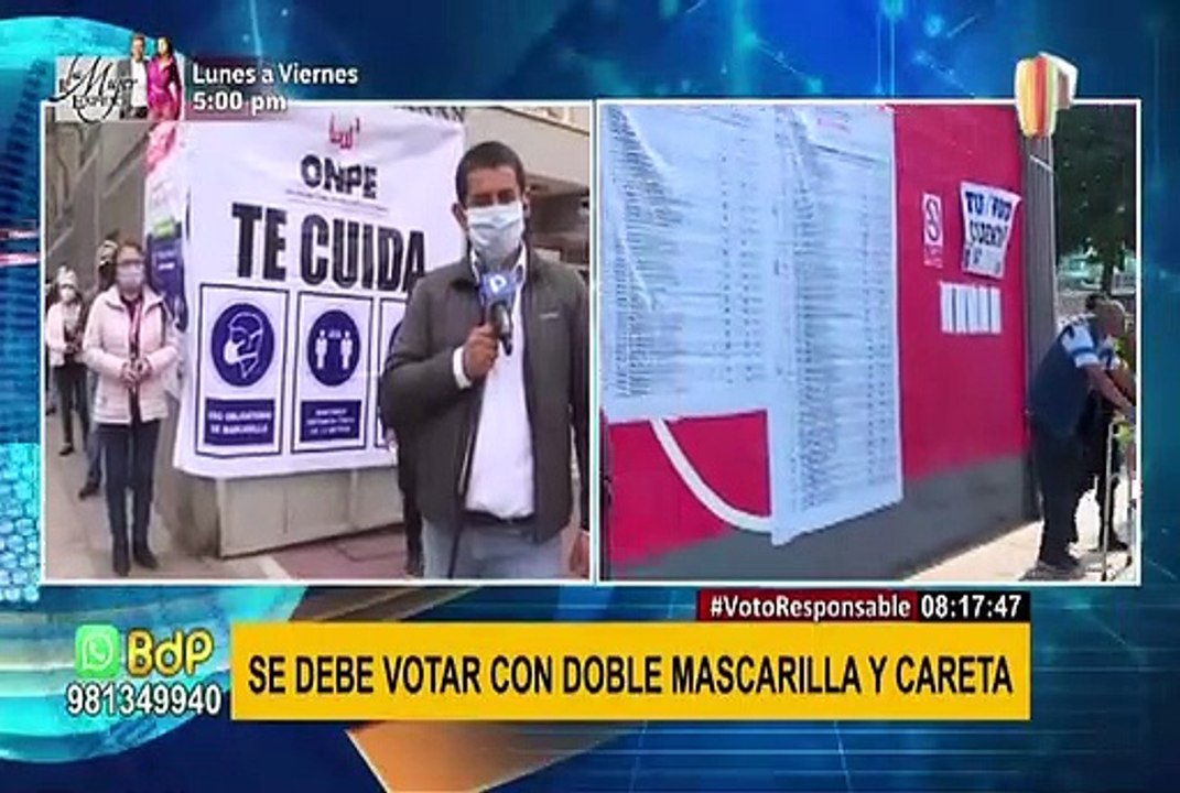 Tenga en cuenta estas recomendaciones para votar este domingo