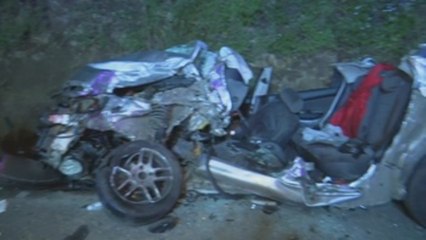 Tres jóvenes mueren en una accidente en Pontevedra