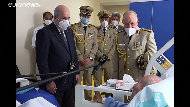 Sáhara Occidental | El presidente de Argelia visita en el hospital al líder del Frente Polisario