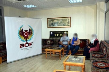 SİİRT'TE TESLİM OLAN PKK'LI, AİLESİNE KAVUŞTU