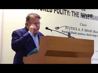 Justice A.P. Shah On "A Fractured Polity - The Relevance Of Gandhi Today"