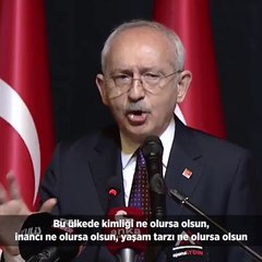 Kılıçdaroğlu: Sözüm söz, bu ülkede yoksulluğu bitireceğim