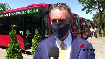 下载视频: Atac, pronti a entrare in servizio a Roma i primi 30 autobus ibridi