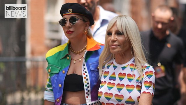 Lady Gaga, Versace Drop Colorful Capsule Collection in Honor of Pride and 'Born This Way' Anniversary | Billboard News