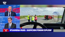 Story 5 : Suspicion d'engin explosif à bord d'un vol N'Djamena-Paris - 03/06