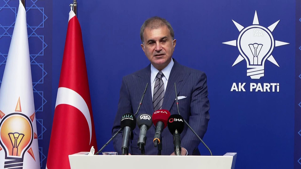 ANKARA - Ömer Çelik: 'İnsanlığın düşmanı olan terör örgütlerine karşı en ilkeli, en prensipli ve güçlü mücadeleyi veriyoruz'
