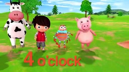Learn with Little Baby Bum | What's The Time Mr. Wolf? | Nursery Rhymes for Babies | Songs for Kids