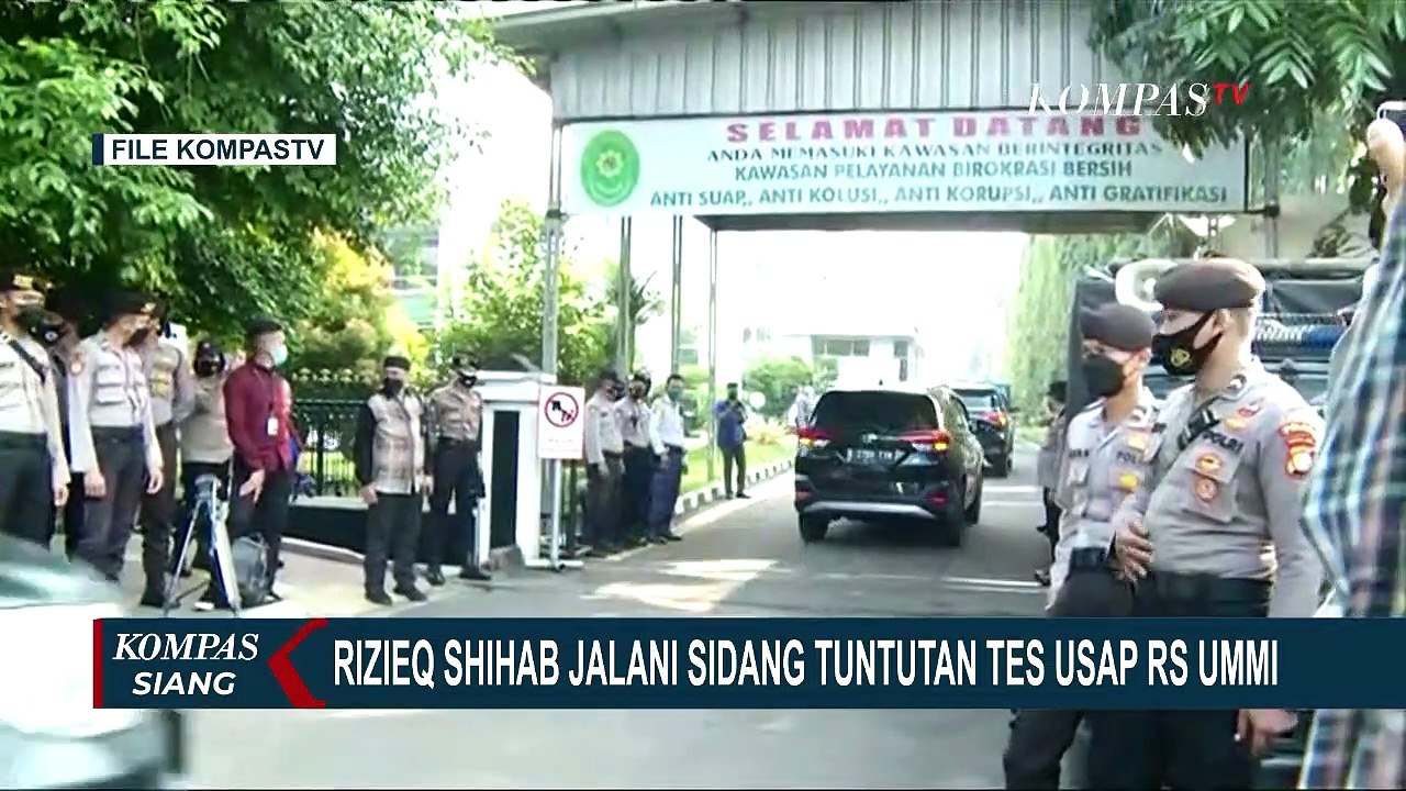 Rizieq Shihab Divonis Penjara 8 Bulan Kasus Kerumunan Petamburan