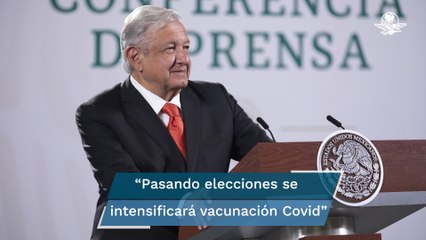 AMLO no descarta vacunación Covid para adolescentes de 12 a 16 años