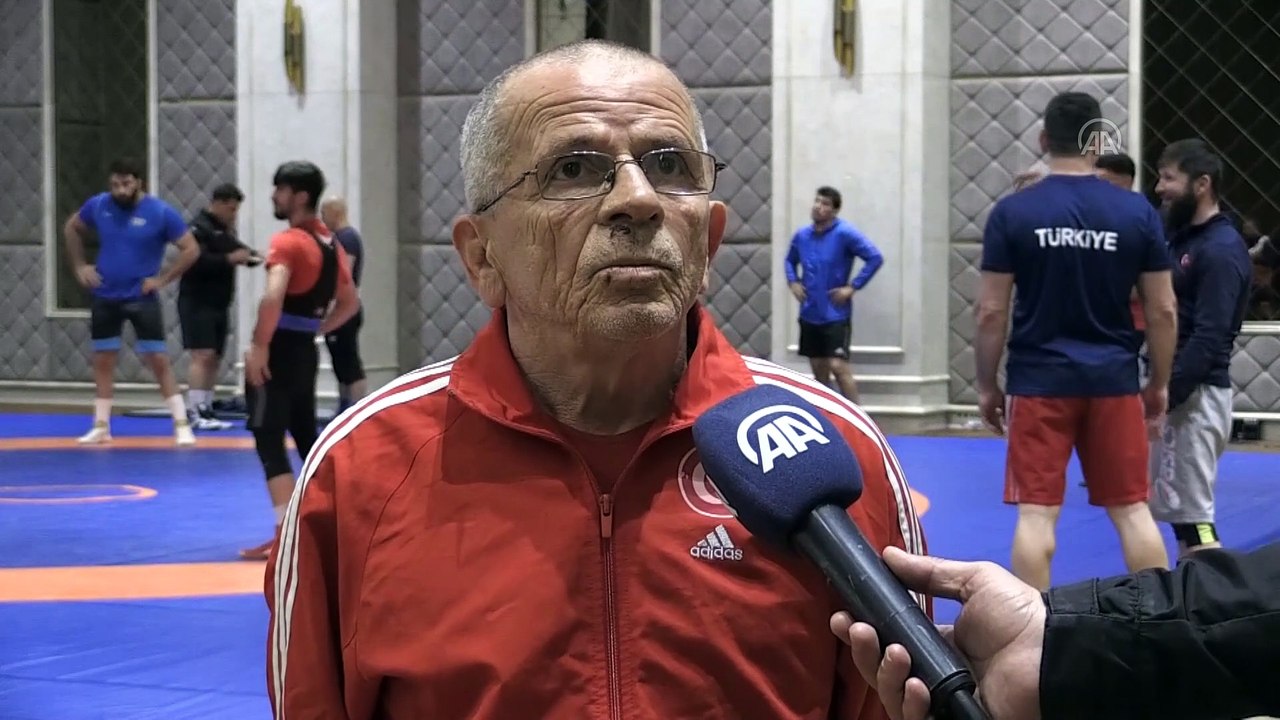 BOLU- Grekoromen Güreş Milli Takımı, Tokyo 2020'ye Bolu Dağı'nda hazırlanıyor