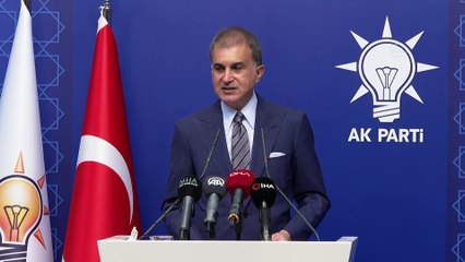 ANKARA - Ömer Çelik: 'TCG Anadolu'nun yapımı en süratli bir biçimde devam ediyor'
