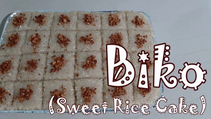 How to Cook Biko || Sweet Rice Cake