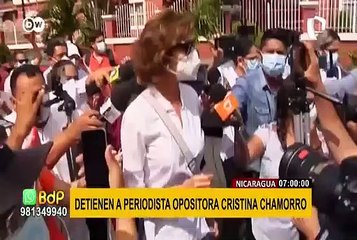 Nicaragua: detienen a periodista opositora Cristiana Chamorro