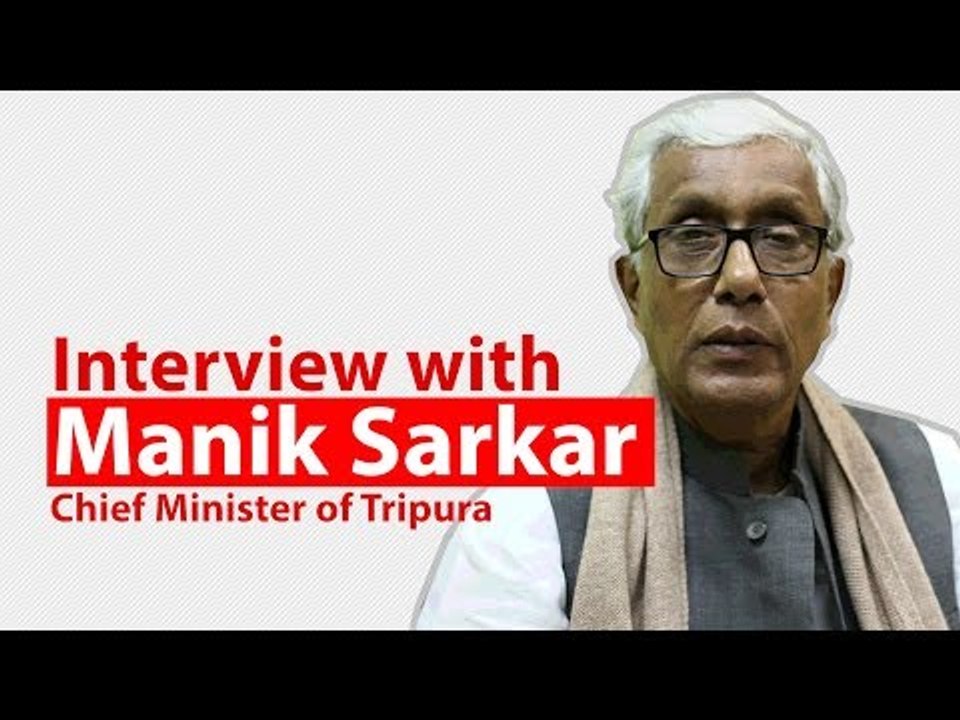 Tripura CM Manik Sarkar on How The Left Plans to Fight BJP
