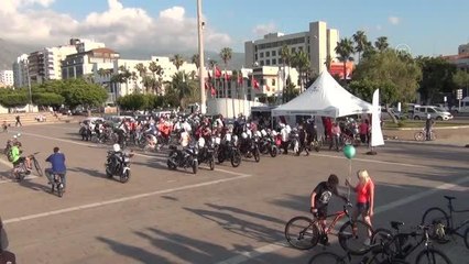 "3 Haziran Dünya Bisiklet Günü" etkinlikleri kapsamında bisiklet turu düzenlendi