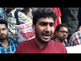 SSC -CGL परीक्षा में पेपर लीक होने के मसले पर छात्रों का विरोध