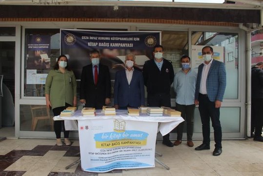 Ünye'de ceza infaz kurumu kütüphanesi için kitap bağış kampanyası