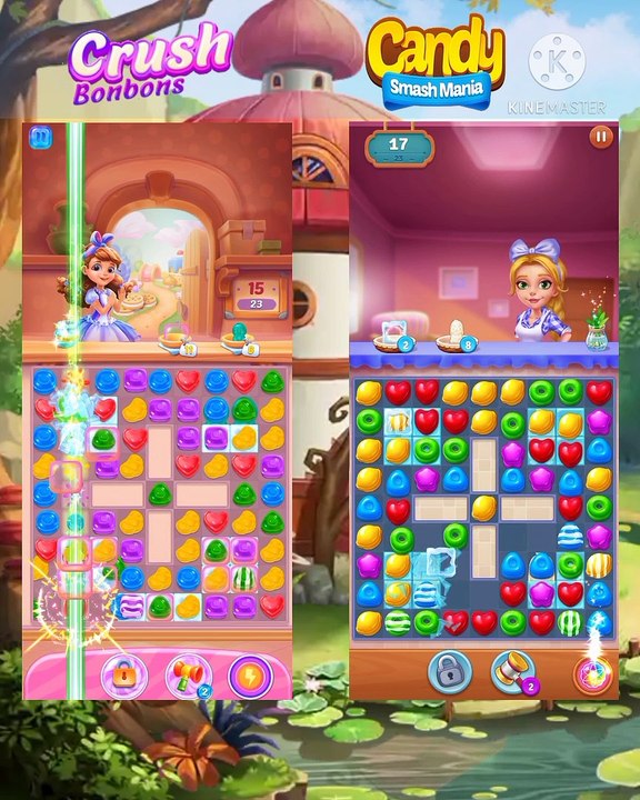 Crush Bonbons VS Sweet Candy