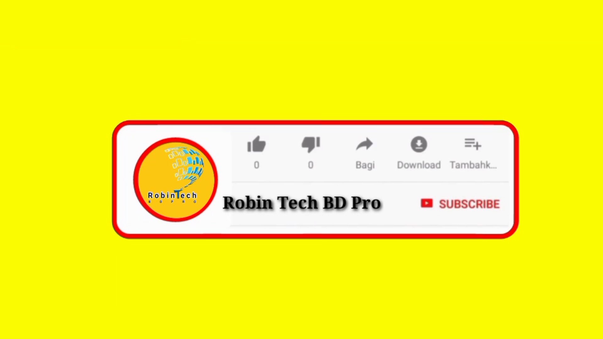 ⁣How to Make a YouTube Banner (YouTube Channel Art Tutorial Mobile // Robin Tech BD Pro
