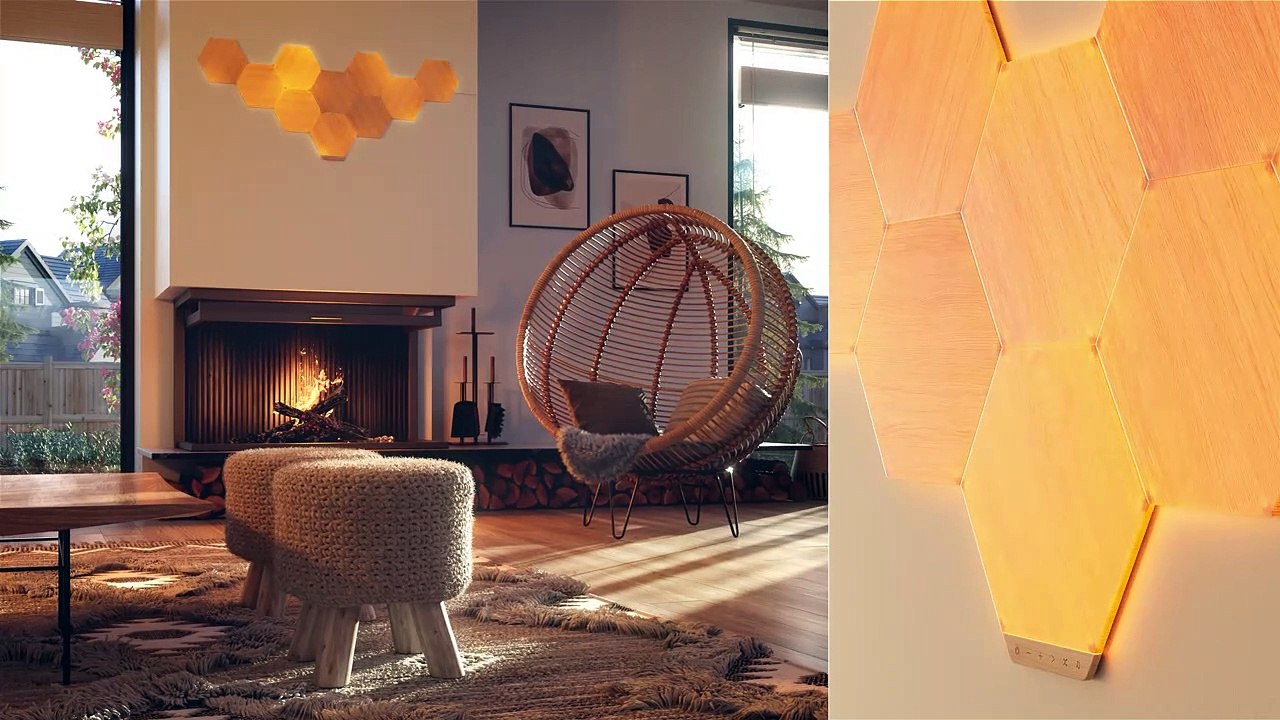 Présentation des panneaux Nanoleaf Elements