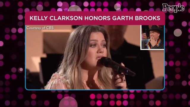 Emotional Garth Brooks Tears Up as Kelly Clarkson Performs 'The Dance' During Kennedy Center Tribute