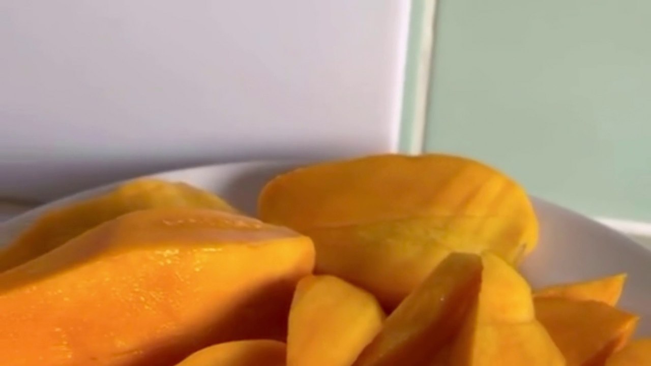 Mango eats  different