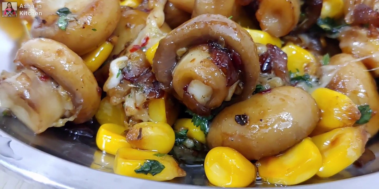 Butter Garlic Mushroom Restaurant Style | Butter Garlic Mushroom recipe | Garlic Mushroom Recipe