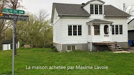 Le projet de démolition et de reconstruction de Maxime Lavoie. (Photos gracieuseté)