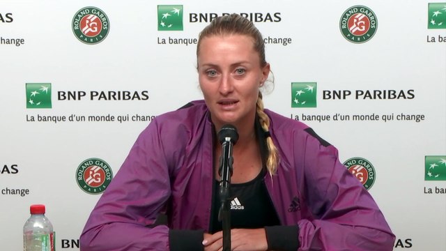 Roland-Garros 2021 - Kristina Mladenovic : Je ne vais pas rentrer dans le détail parce qu'il n'y a rien à dire... je n'étais pas bien