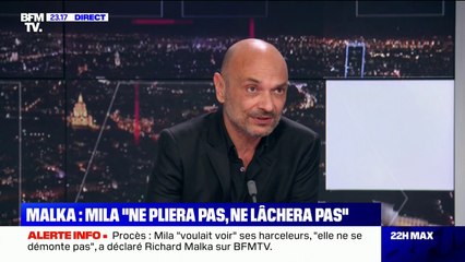 Pour Richard Malka, Mila "est devenue un symbole"