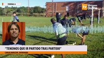 “Tenemos que ir partido tras partido”