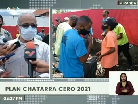 Alcaldía del municipio Plaza activó el Plan Chatarra Cero 2021 en Guarenas