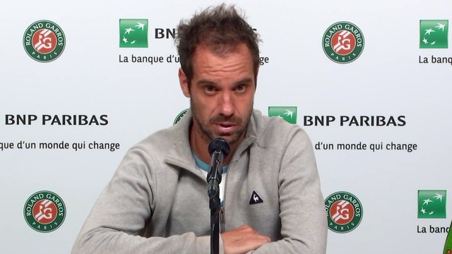 Roland-Garros 2021 - Richard Gasquet : Jouer Rafael Nadal, c'est une expérience qui est brutale