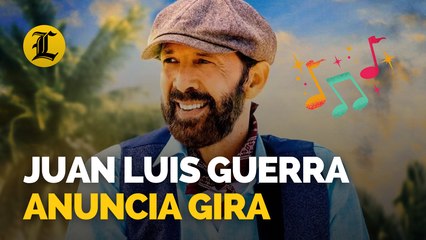 Juan Luis Guerra anuncia gira “Entre el mar y las palmeras” y cinta animada
