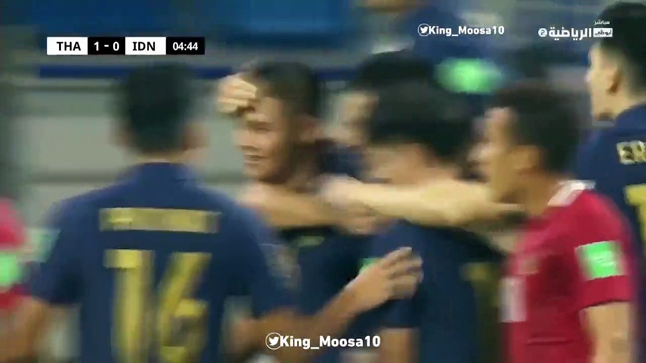 تايلاند 2 × 2 إندونيسيا | اهداف اللقاااء ⚽ "