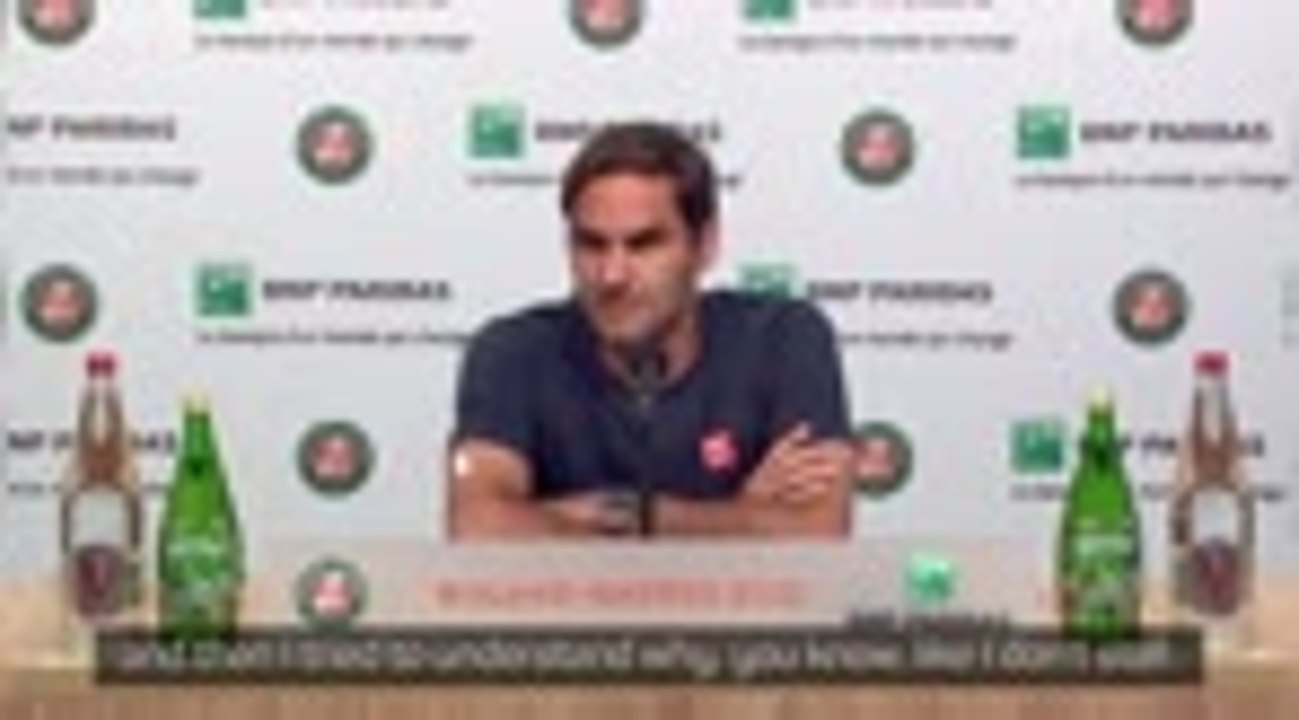I'm new to the tour! - Federer on his heated time violation