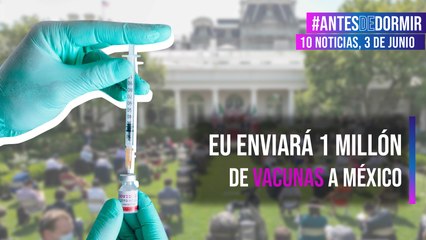 EU enviará 1 millón de vacunas a México