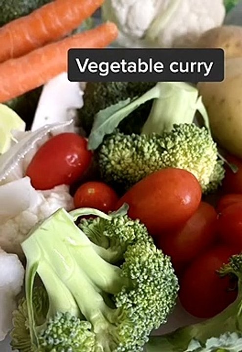 Vegetables curry 