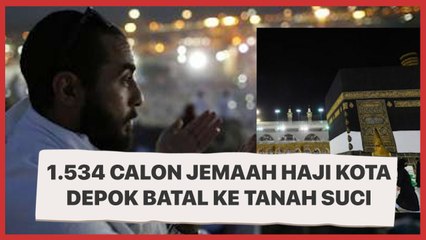 1.534 Calon Jemaah Haji Kota Depok Batal ke Tanah Suci