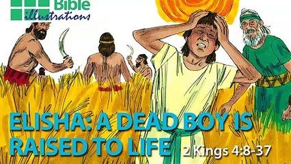 Animated Bible Stories: Elisha- A Dead Boy Is Raised-Old Testament