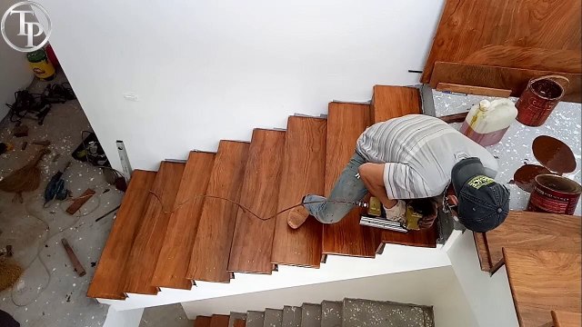 COMO REMODELAR ESCALERAS CON MADERA DE FORMA FÁCIL Y RÁPIDA DIY NIVEL DIOS 2021