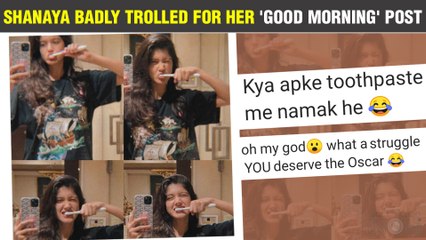 Shanaya Kapoor Shares A Morning Selfie, Netizens Pass Hilarious Comments