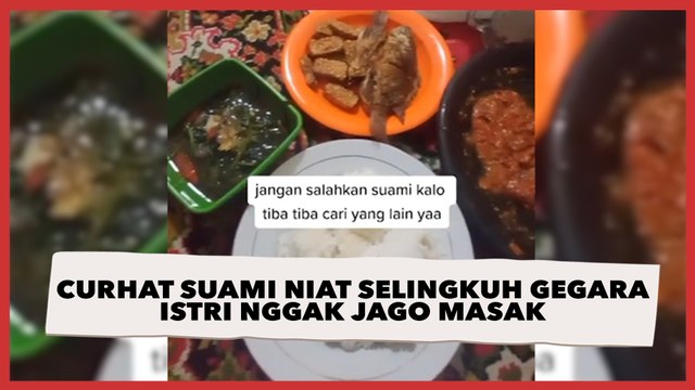 Curhat Suami Niat Selingkuh Gegara Istri Nggak Jago Masak, Panen Hujatan