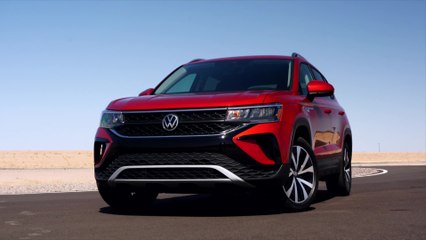 2022 Volkswagen Taos Design in Red