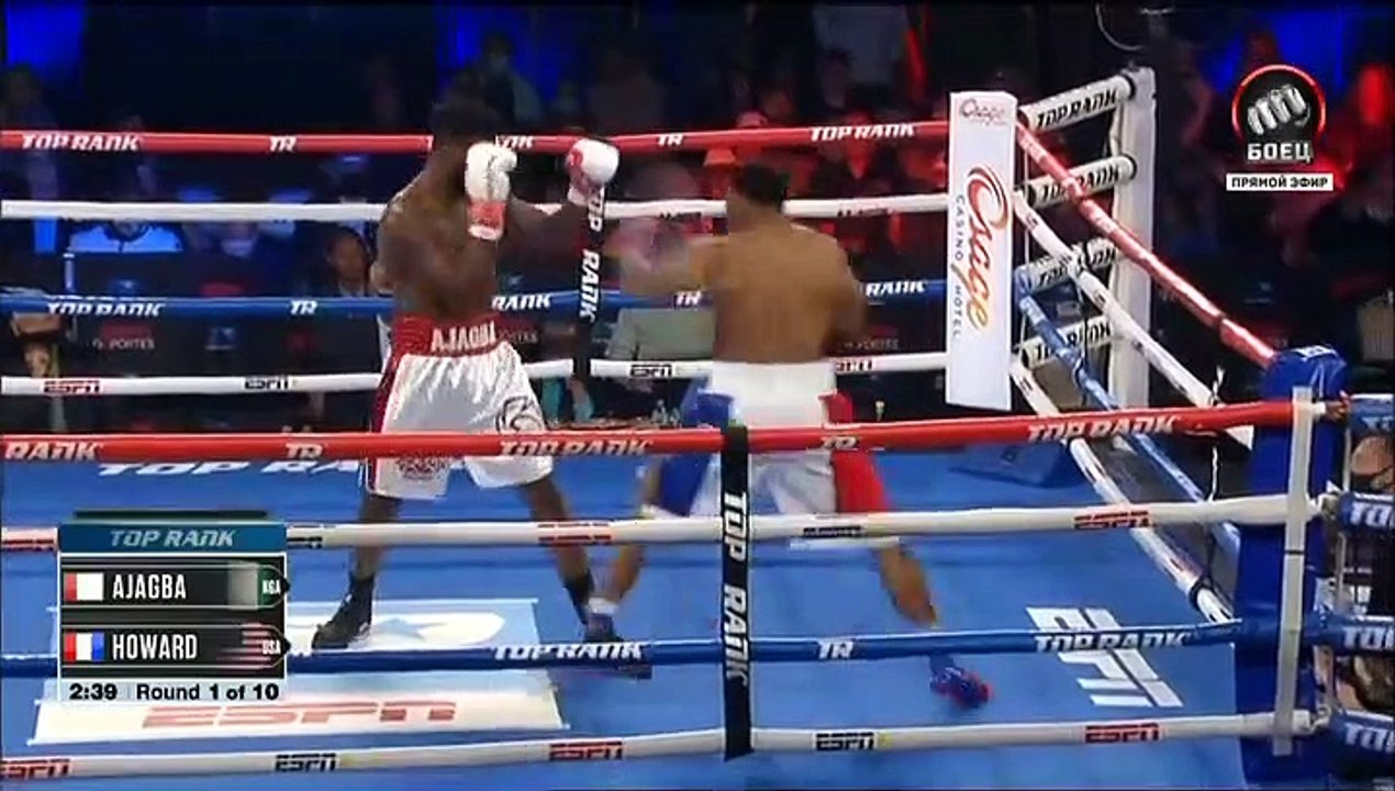 Efe Ajagba vs Brian Howard (10-04-2021) Full Fight