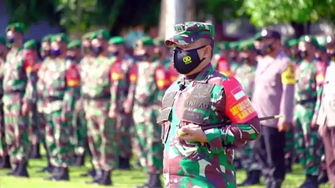 Kapolda Jateng Gelar Apel Penanganan Covid-19 di Kudus