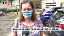 Rennes: Les grilles d'un groupe scolaire ont été bâchées pour que les enfants n'assistent pas au trafic de drogues, quotidien dans le quartier