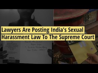 Lawyers Are Posting India's Sexual Harassment Law To The Supreme Court